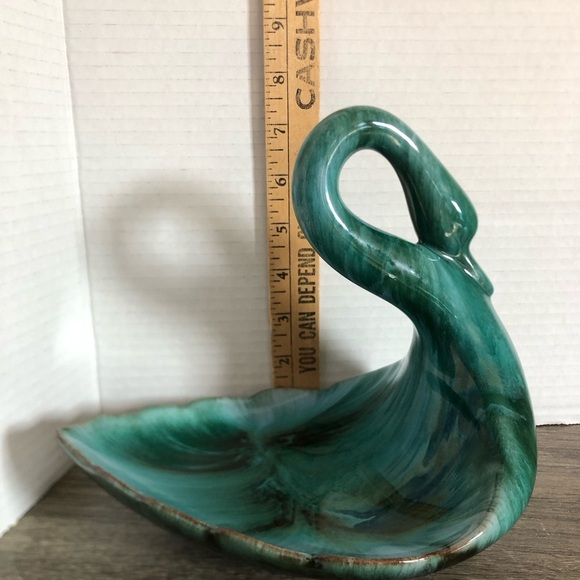 Vtg Blue Mountain Pottery Swan Dish - Picture 10 of 15
